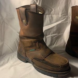 Mens Georgia Athens Steel Toe Boots Size 8